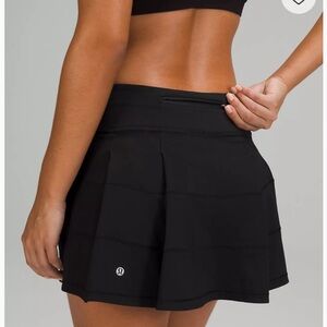 Lululemon Pace Rival Tennis Skirt Black
